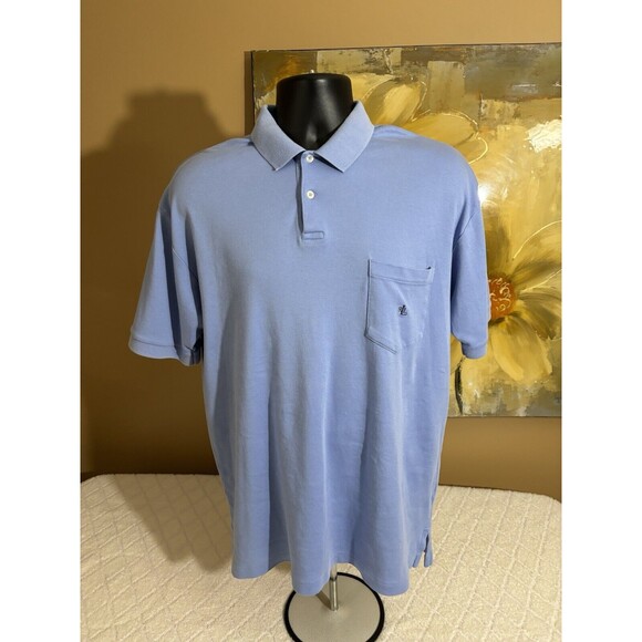 Lauren Ralph Lauren Light Blue Men’s Polo Front Pocket With Logo  Size Medium - Picture 2 of 13
